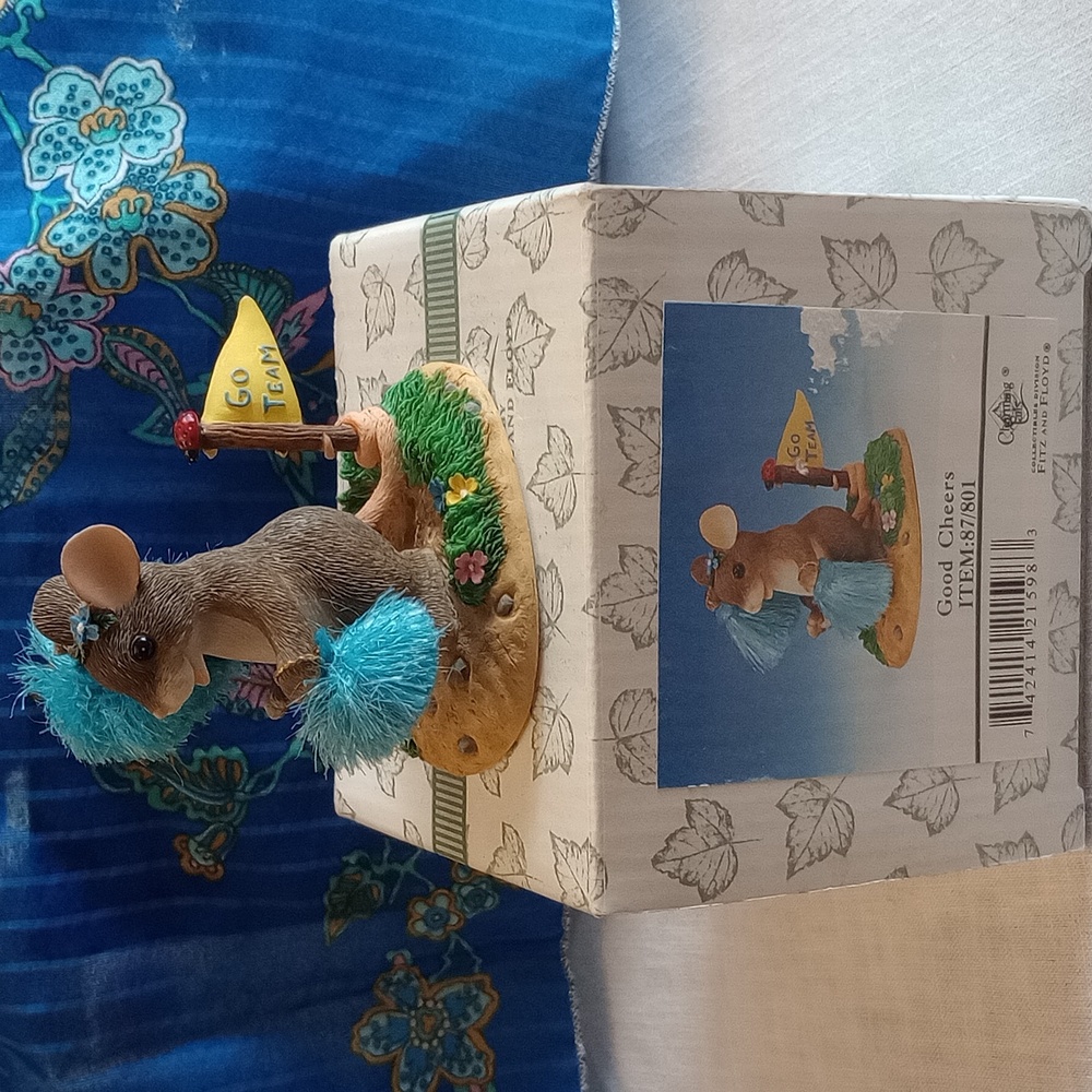 Fitz and Floyd Go Team Figure with box